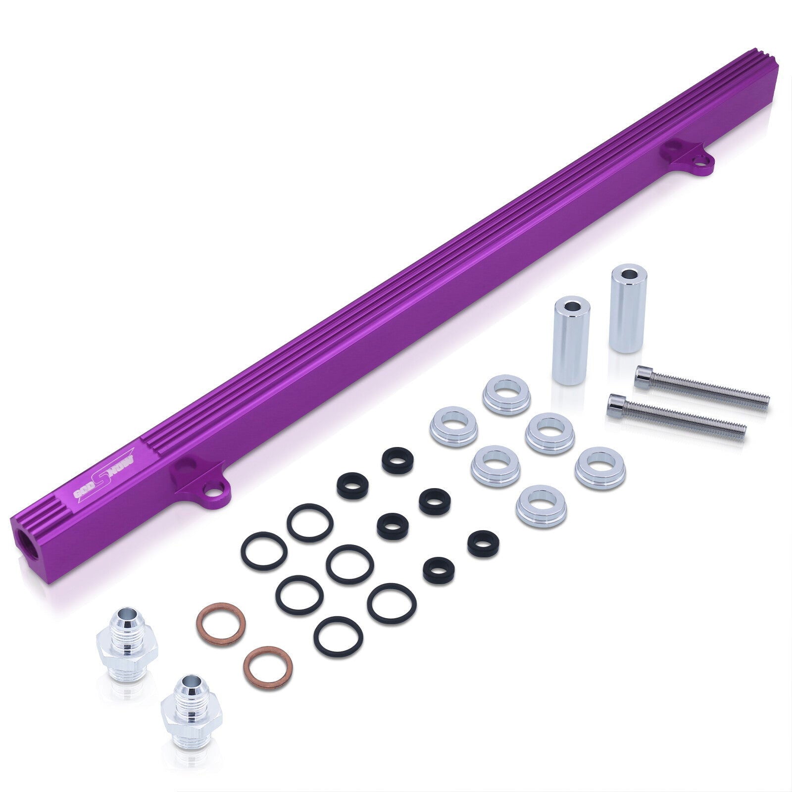 Nissan RB25 RB25DETT Fuel Injector Rail Purple - Parts Agent