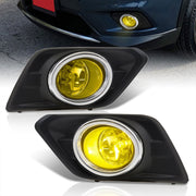 Nissan Rogue 2014-2016 Front Fog Lights Yellow Len (Includes Switch & Wiring Harness) - Parts Agent