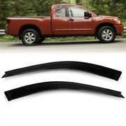 Nissan Titan 2004-2015 King Cab 2 Door Tape On Window Visors - Parts Agent