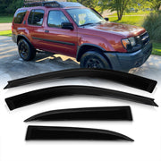 Nissan Xterra 2000-2004 4 Door Tape On Window Visors - Parts Agent