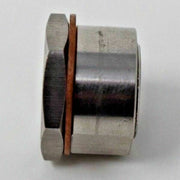 O2 02 Oxygen Sensor 304 Steel Weld On Bung & Plug Wideband Nut & Cap 18 x 1.5 US - Parts Agent