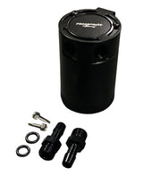 Oil Catch Can Tank 2-Port Baffled Reservoir Breather Universal Reservoir USA - Parts Agent
