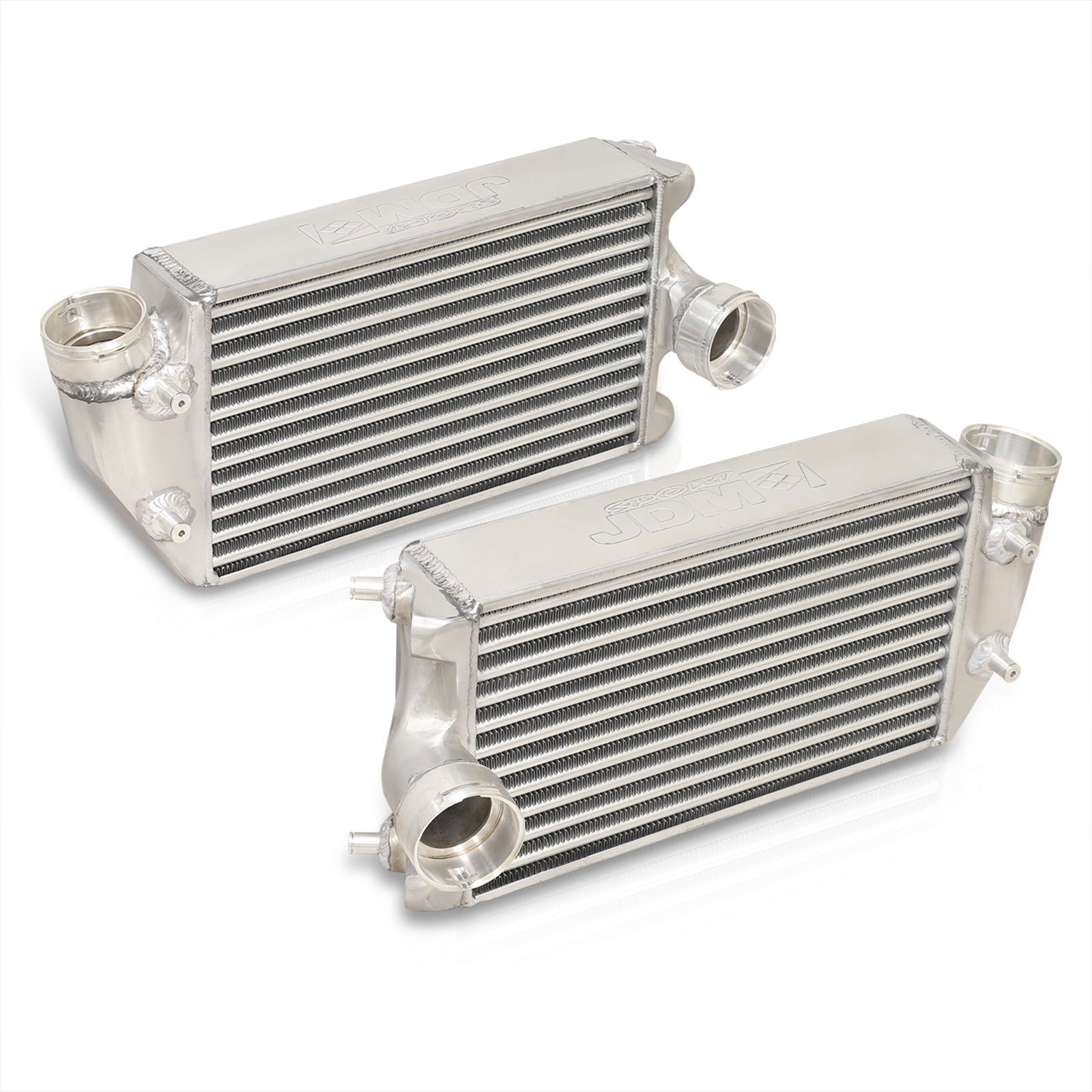Porsche 911 996 997 2001-2009 Twin Turbo Bolt-On Side Mount Aluminum Intercooler (Left & Right) - Parts Agent
