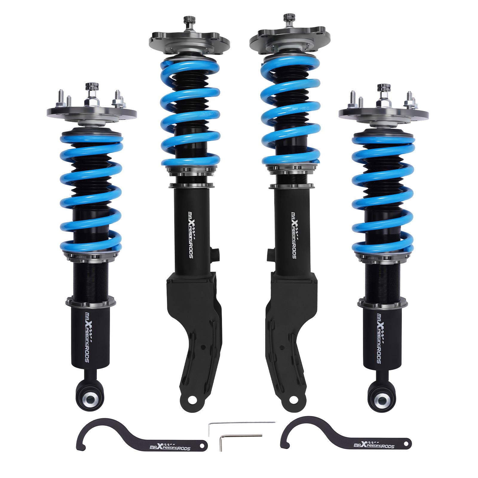 Porsche Cayenne 02-10 Coilovers Lowering Kit w/ 24-way Damper - Parts Agent
