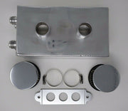 Pro Series Oil Catch Can For Honda Civic Acura Integra 4 Port -10AN Silver 🇺🇸 - Parts Agent