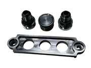 Pro Series Oil Catch Can For Honda Civic Acura Integra 6 Port -10AN Black USA - Parts Agent