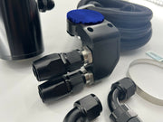 Quick Vent Oil Catch Can Valve Cap For Honda Acura B Series B16 B18 B20 10AN USA - Parts Agent