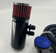 Quick Vent Oil Valve Cover Cap Catch Can Hoses & Fittings K Series K20 K24 10AN - Parts Agent