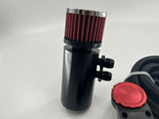 Quick Vent Oil Valve Cover Cap Catch Can Hoses & Fittings K Series K20 K24 10AN - Parts Agent