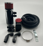 Quick Vent Oil Valve Cover Cap Catch Can Hoses & Fittings K Series K20 K24 10AN - Parts Agent