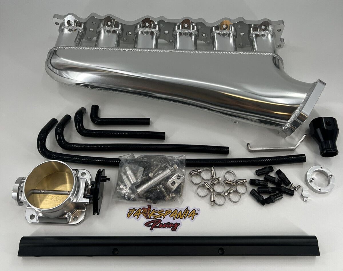 RB26 RB26DET Intake Manifold Fuel Rail Throttle Body 90mm - Parts Agent