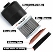 Race Spec Reusable Billet Oil Filter For Honda Acura K-Series K20 K24 K Swap USA - Parts Agent