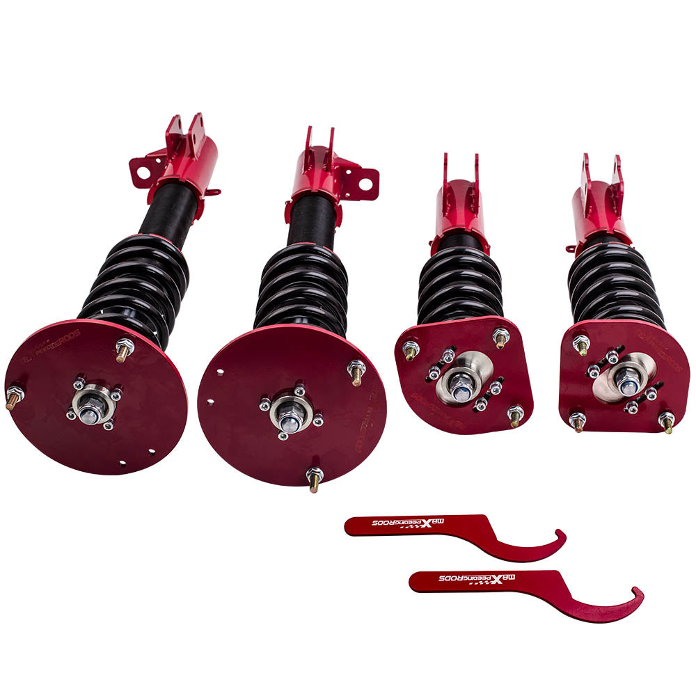 Racing Coilovers Struts Dodge Neon SRT-4 2.4L 03-05 Shocks Spring Adj Height lowering kit - Parts Agent