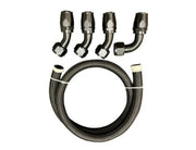 Racing Tucked Coolant Radiator -16 AN Hose and Fitting Kit For F Series H Series - Parts Agent