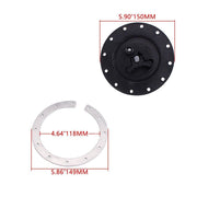 Replacement Fuel Cell Gas Tank Filler Cap + Filler Plate + Fittings US - Parts Agent