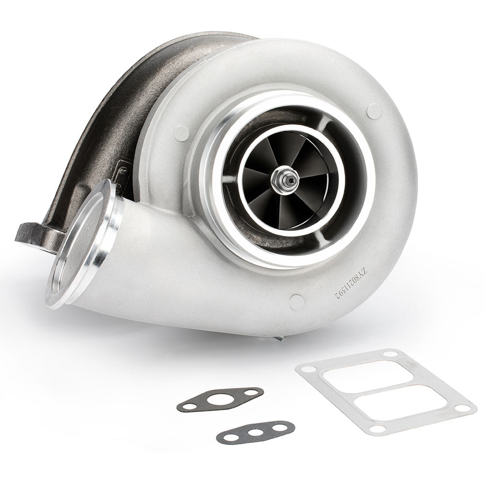S400SX4 S475 Turbo Turbocharger 1.32A/R 7+7 Blades Twin Scroll T6 Flange 171702 - Parts Agent