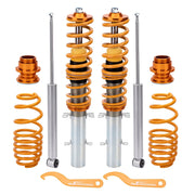 SEAT LEON (1M1) FWD 1999-2006 CoiloversAdjustable Suspension Shock Absorber Kit lowering kit - Parts Agent