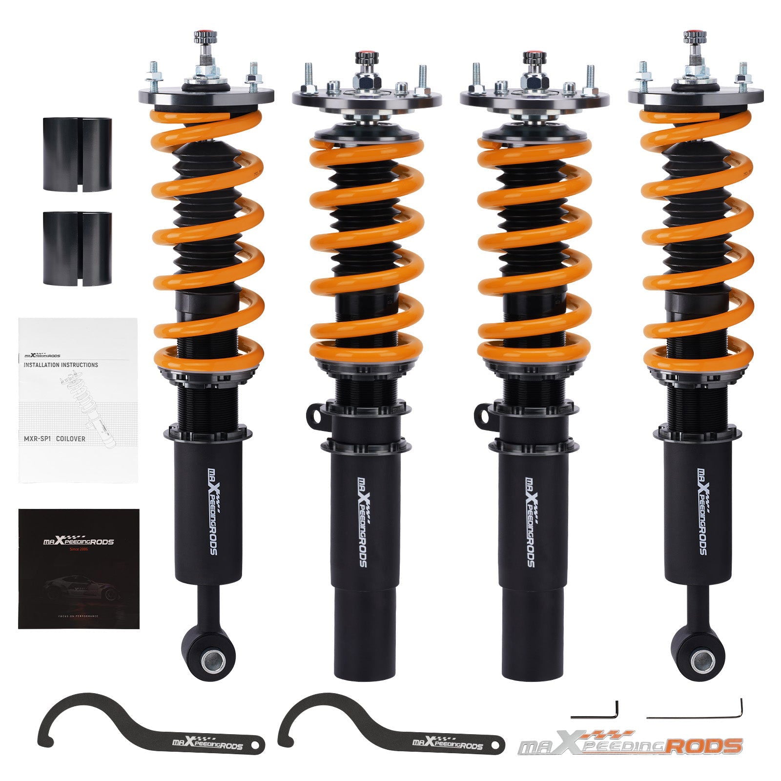 STREET COILOVER SUSPENSION BMW 5-SERIES E39 RWD 95-03 lowering kit - Parts Agent
