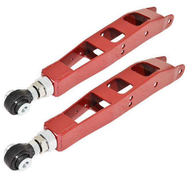 Scion FRS 2013-2016 / Toyota 86 2017-2020 / Subaru BRZ 2013-2020 / Impreza WRX 2008-2021 Rear Lower Adjustable Camber Kit Control Arms Red - Parts Agent