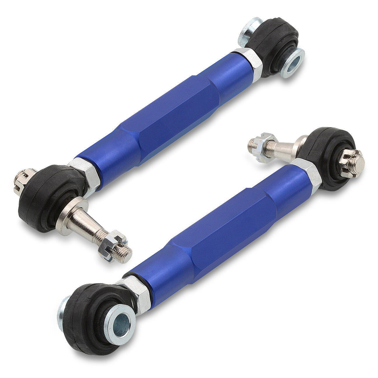 Scion FRS 2013-2016 / Toyota 86 2017-2020 / Subaru BRZ 2013-2020 / Impreza WRX 2008-2021 Rear Lower Adjustable Toe Control Arms Blue - Parts Agent