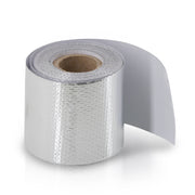 Self Adhesive Reflective Exhaust Heat Wrap 15Feet x 2Inch Silver - Parts Agent