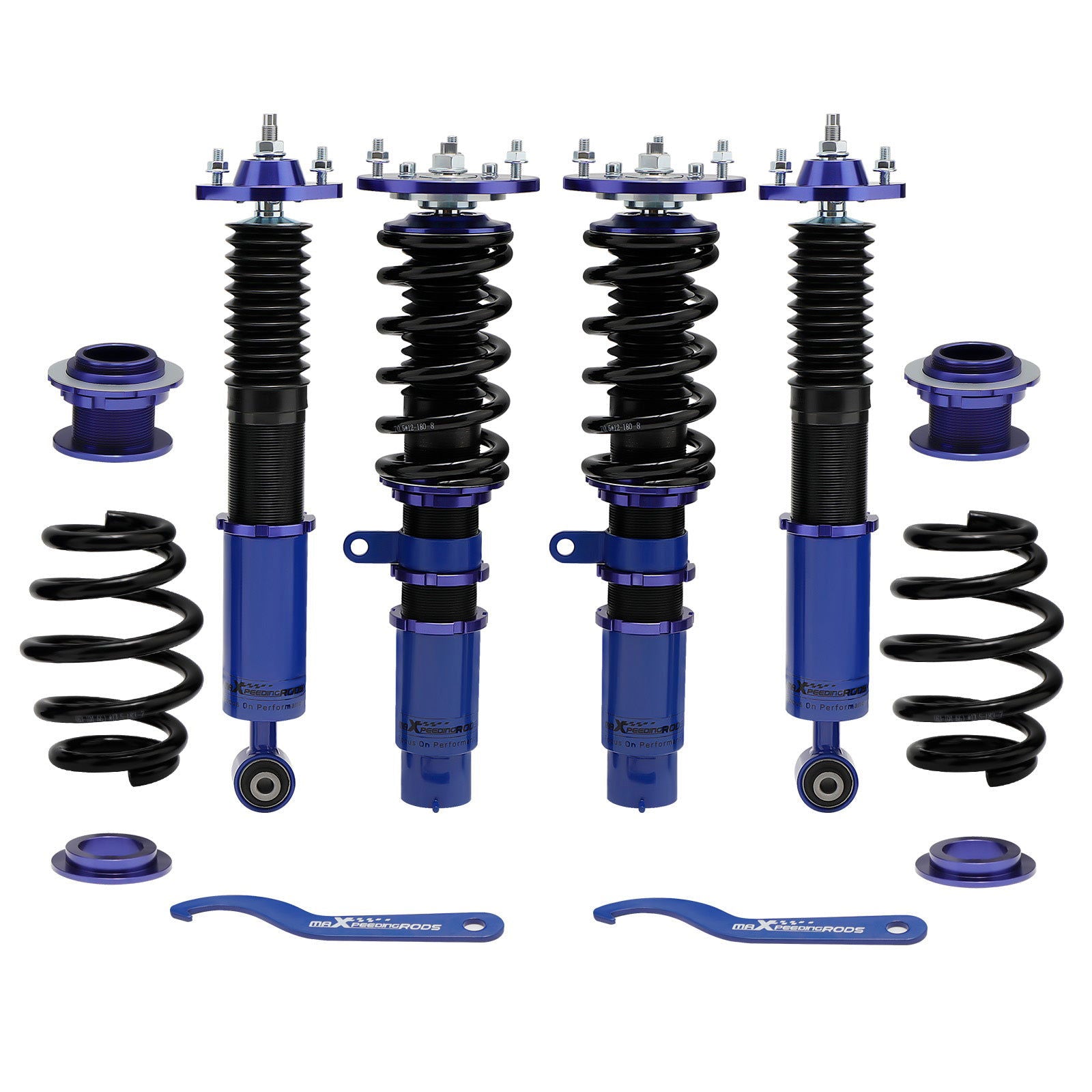 Shock Absorbers Height Adjustble Coilovers Kit BMW E46 3 Series 1998-2005 lowering kit - Parts Agent