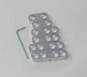 Spark Plug Wire Separators Dividers Looms Chevy Mopar 7mm 8mm 9.5mm Silver 🇺🇸 - Parts Agent