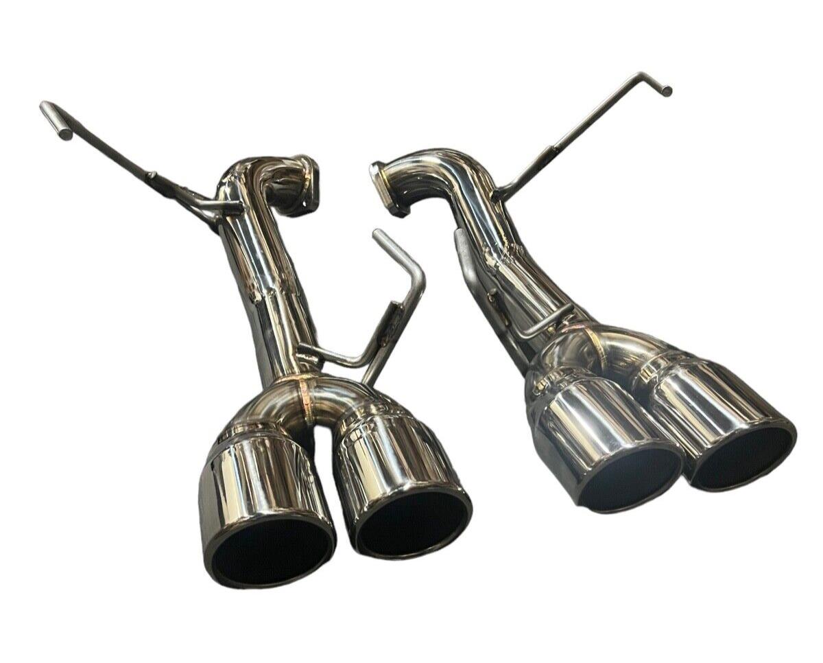 Stainless Steel Axle Back Delete Exhaust Muffler For Subaru WRX - Parts Agent