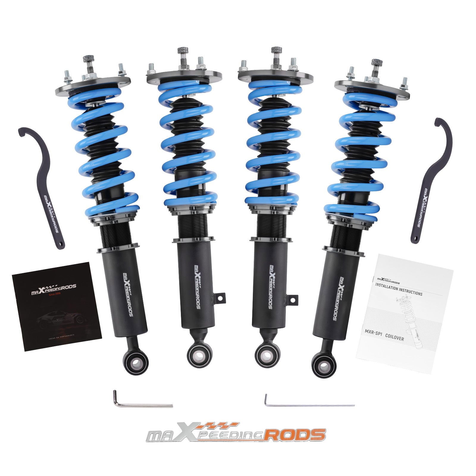 Street Coilovers 24 Ways Damper Shocks Kit TOYOT SUPRA 87-92 lowering kit - Parts Agent