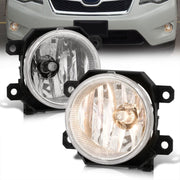 Subaru Crosstrek 2018-2021 / Forester 2014-2021 / Impreza 2017-2021 / Legacy 2013-2014 / WRX 2015-2021 / WRX STI 2015-2021 Front Fog Lights Clear Len (Includes Switch & Wiring Harness) - Parts Agent