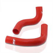 Subaru Forester SF EJ25 1998-2002 / Impreza EJ18 EJ22 EJ25 1996-2000 Silicone Radiator Hoses Red - Parts Agent