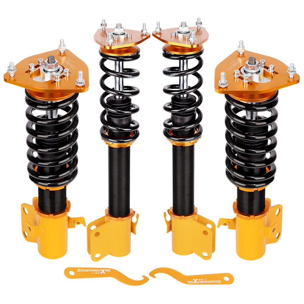 Subaru Impreza 02-07EJ20 EJ25 GDB Adj Height Coilovers Spring struts  lowering kit - Parts Agent
