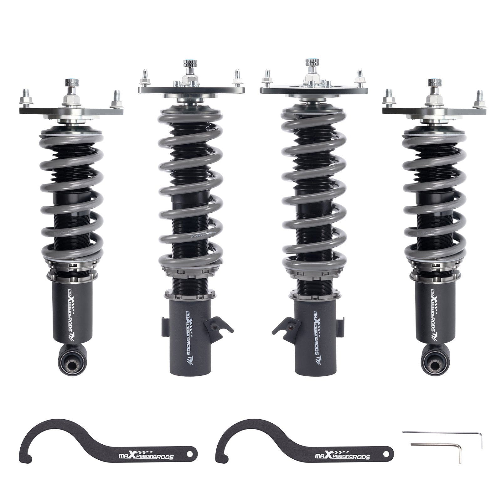Subaru Impreza 2008-2014 T7 24 Level Coilovers Suspension Lowering Kit - Parts Agent