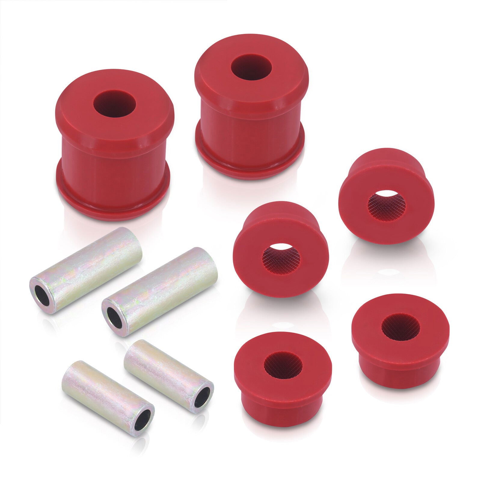 Subaru Impreza WRX 1998-2005 Rear Control Arm Bushings Kit Red - Parts Agent