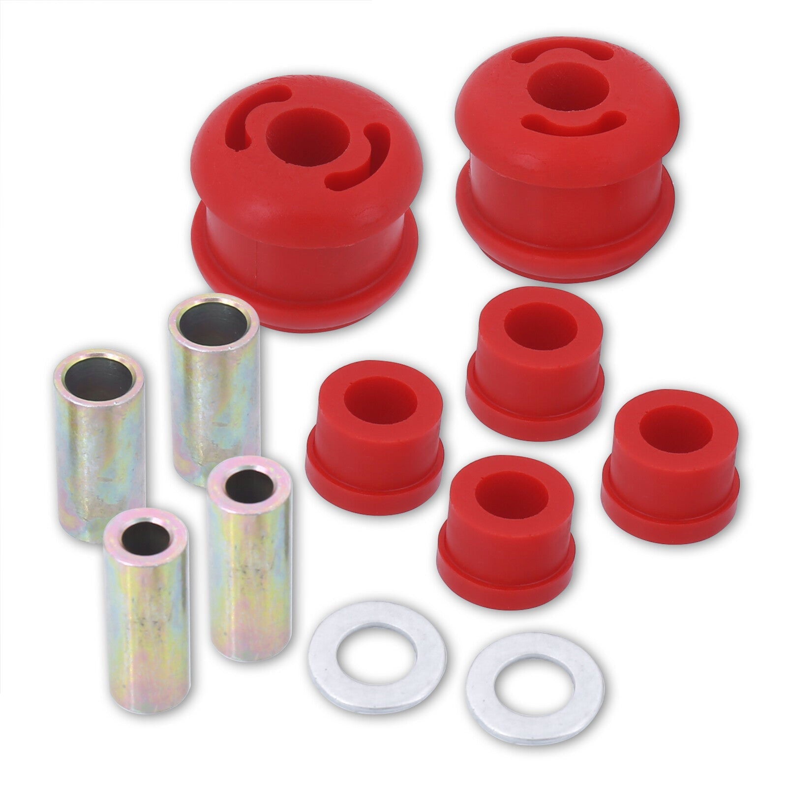 Subaru Impreza WRX 2008-2012 / Impreza 2008-2013 / Forester SH 2009-2013 / Legacy 2004-2013 / Outback 2004-2011 Front Control Arm Bushings Kit Red - Parts Agent