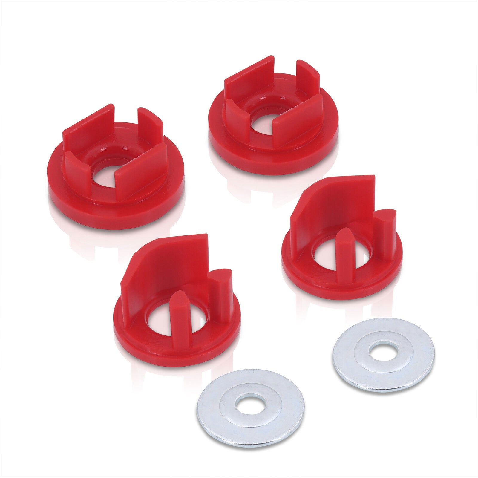 Subaru Impreza WRX 2008-2014 / STI 2008-2014 / Forester 2009-2013 / Legacy 1999-2010 / Liberty 1999-2010 / Outback 1999-2009 Rear Differential Mount Bushing Insert Red - Parts Agent