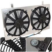 Subaru Impreza WRX RS GC8 1992-2000 M/T Aluminum Radiator Dual Fan Shroud - Parts Agent