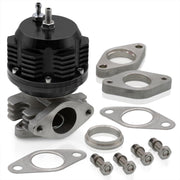 (Super Ribbed Style) 38mm Wastegate Black - Parts Agent