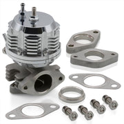 (Super Ribbed Style) 38mm Wastegate Chrome - Parts Agent