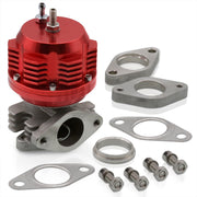 (Super Ribbed Style) 38mm Wastegate Red - Parts Agent