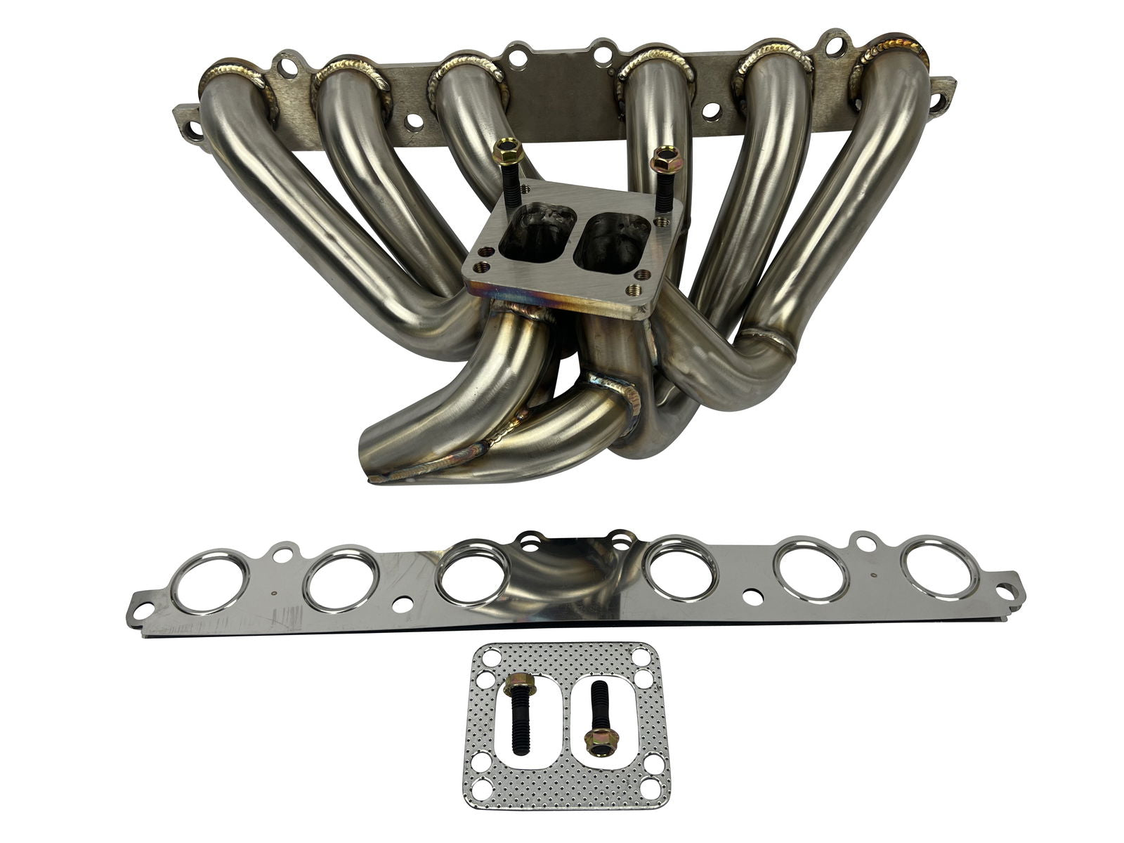 Supra 2JZ GE Turbo Manifold Divided Twin Scroll T3 T4 2J Swap MK4 IS300 SC300 SS - Parts Agent