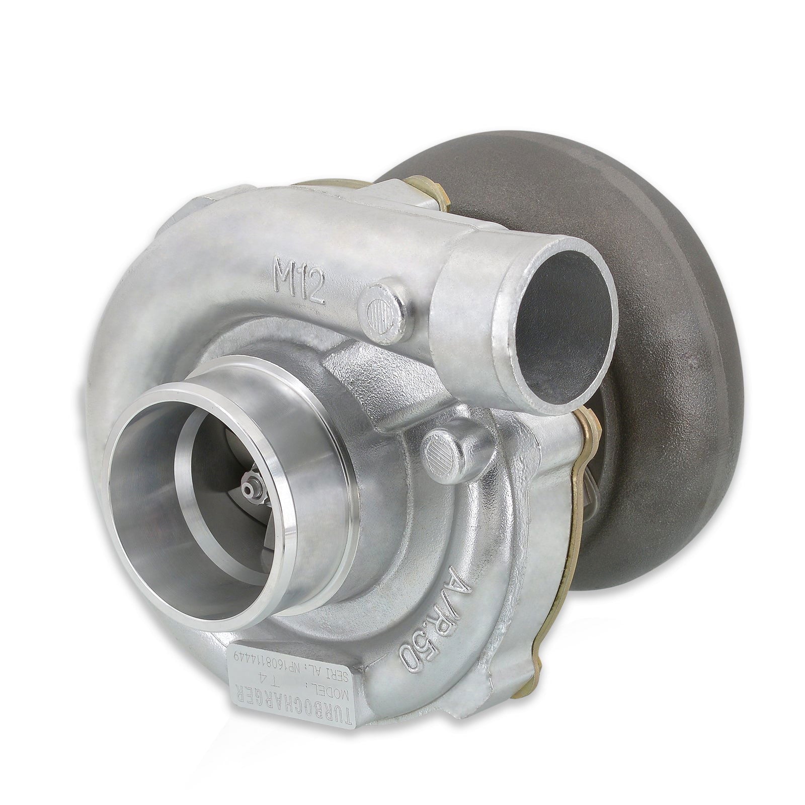 T04B T4 Oil Cooled Turbo Charger (T4 Inlet Flange/Vband Outlet/.50AR Compressor/1.15AR Turbine) - Parts Agent