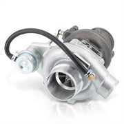 T3/T4 V-Band Oil Cooled Turbo Charger with Internal Wastegate(Dual Port Actuator) (T3 Flange Inlet/Vband Outlet/.60AR Compressor/.63AR Turbine) - Parts Agent