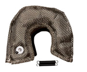 T3 Carbon Fiber Turbo Blanket Heat Shield Turbocharger Cover Wrap Titanium USA - Parts Agent
