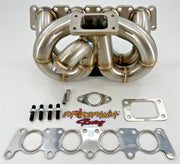 T3 Turbo Manifold For VW A4 1.8T Jetta Golf GTI GLI 337 2 Bolt - Parts Agent