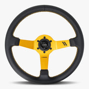 The Classic | Black Leather | Gold Spoke | Gold Stitch - Parts Agent