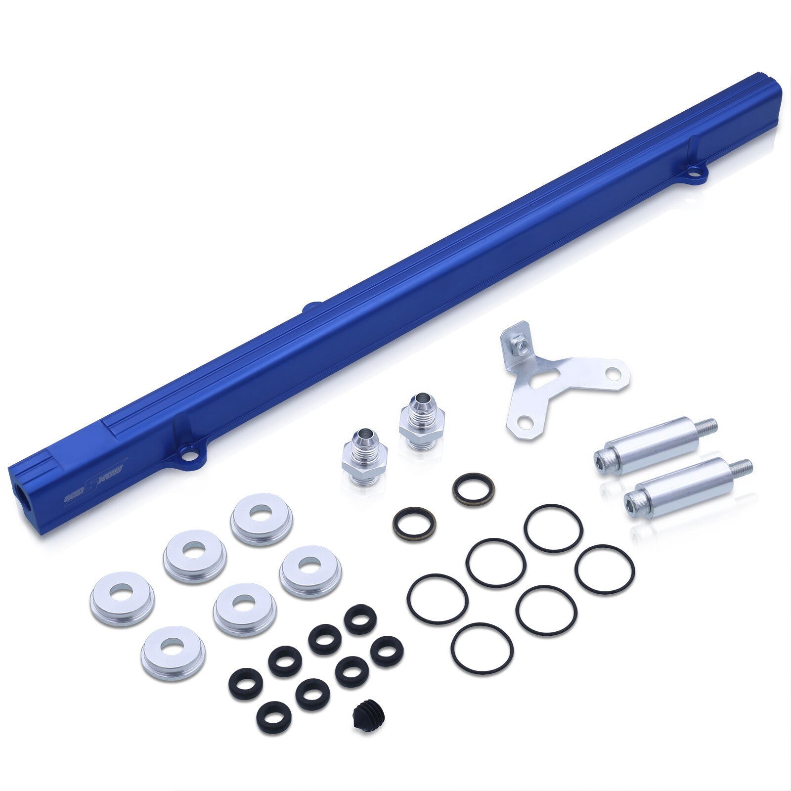Toyota 2JZ Fuel Injector Rail Blue - Parts Agent