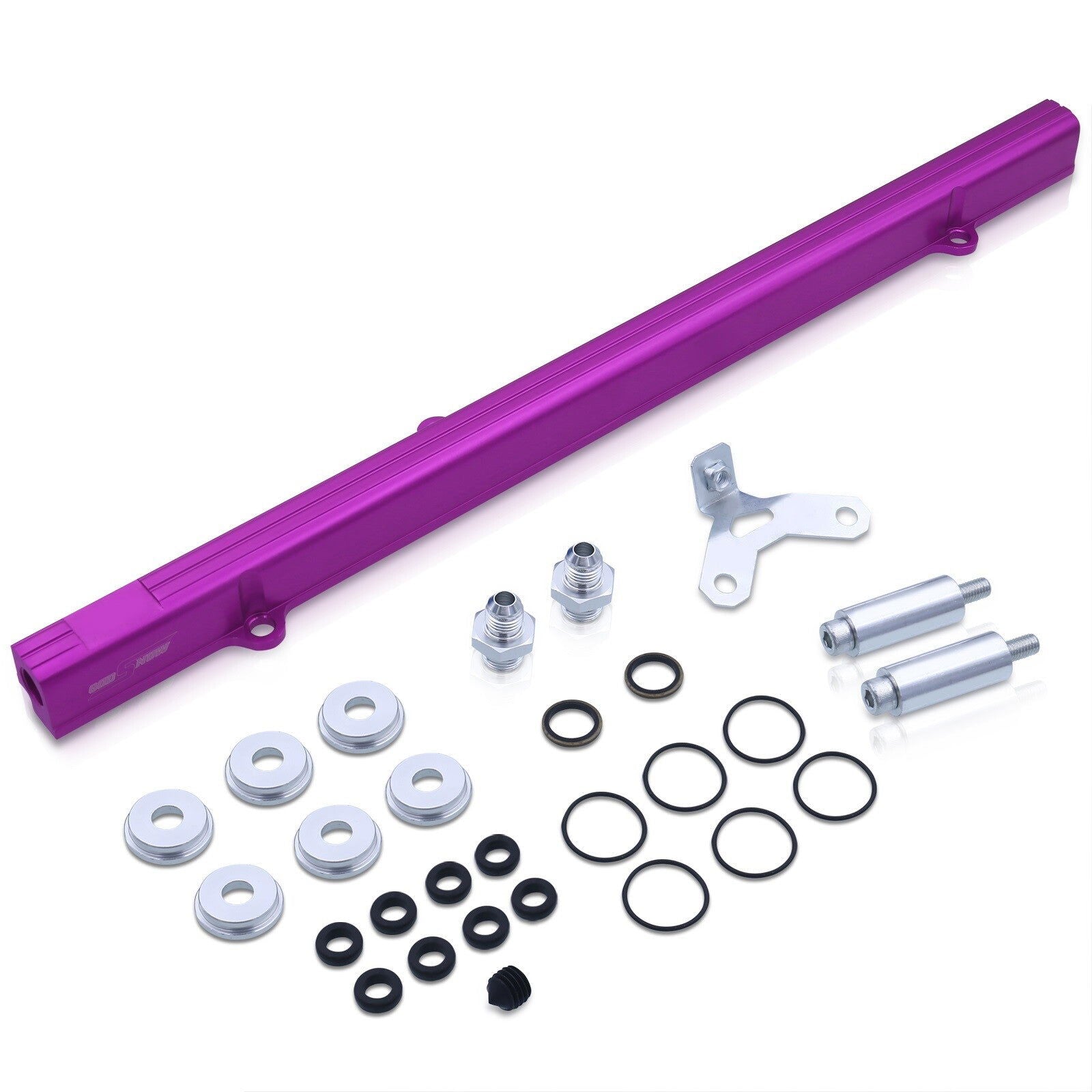 Toyota 2JZ Fuel Injector Rail Purple - Parts Agent
