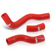 Toyota 86 2013-2021 / Scion FRS 2013-2016 / Subaru BRZ 2013-2021 Silicone Radiator Hoses Red - Parts Agent