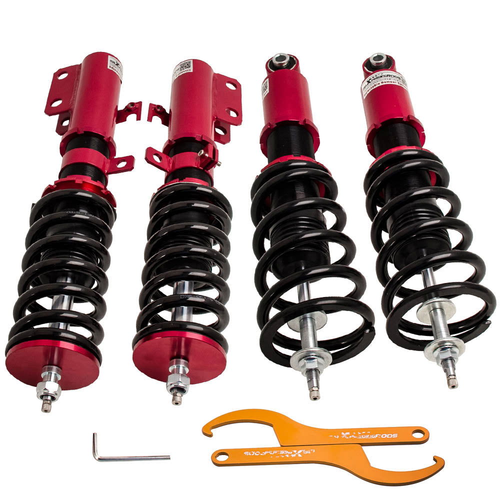 Toyota Celica 2000-06 24 Ways Adj. Damper Coilovers Suspension Kit Shock Struts Absorbers lowering kit - Parts Agent